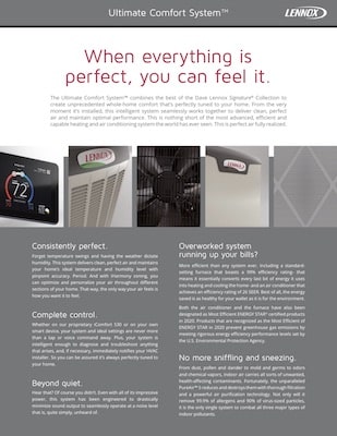 Ultimate Comfort System™ Product Card - Abilene - Air-Tech